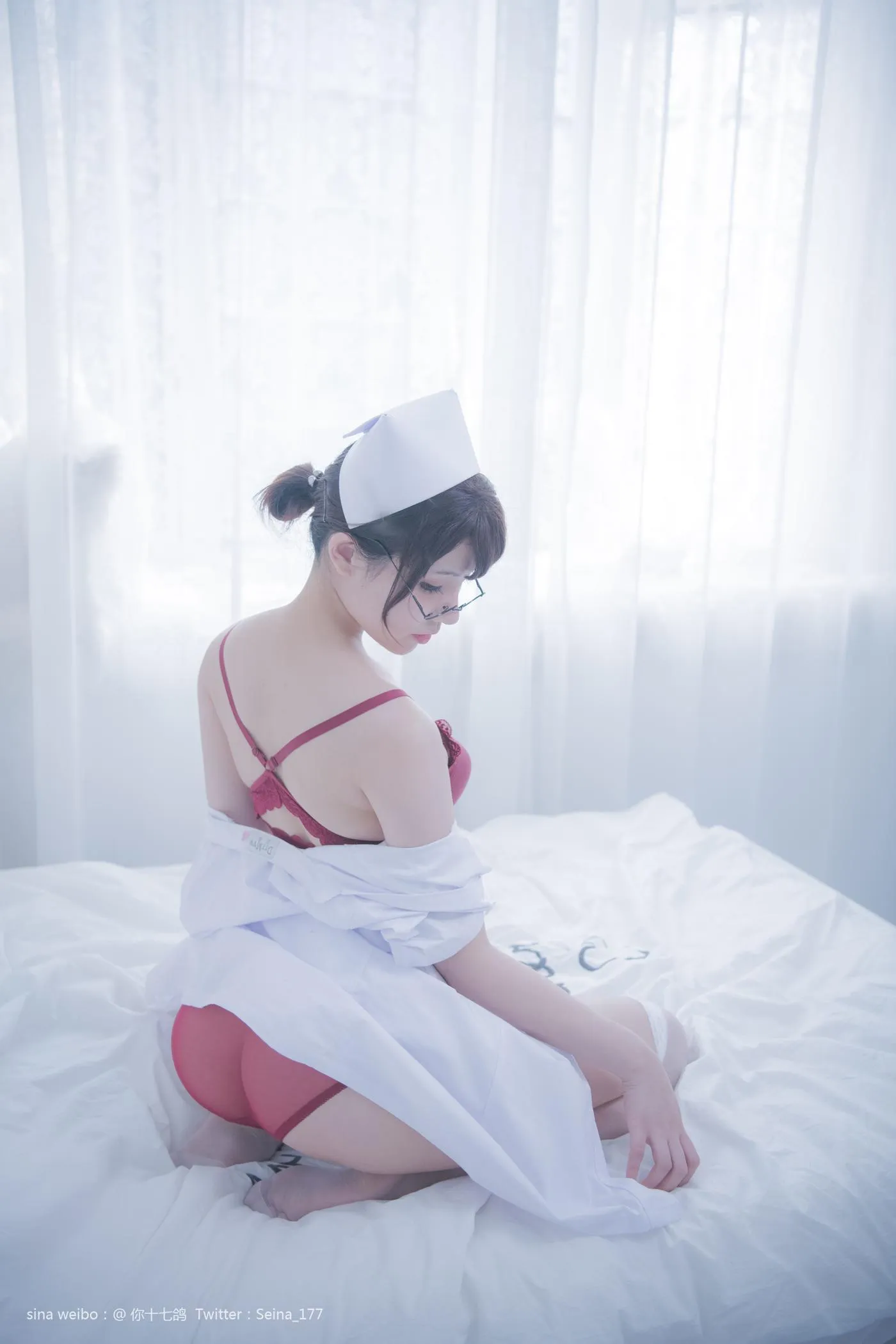 你十七鸽 – NO.03 白色护士-白色护士成片 [51P]插图8